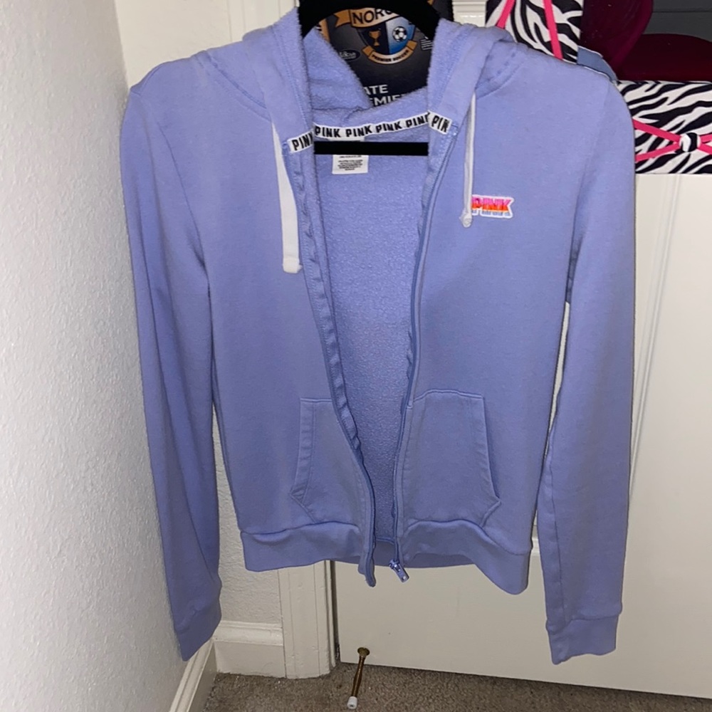 victoria secret zip up jacket